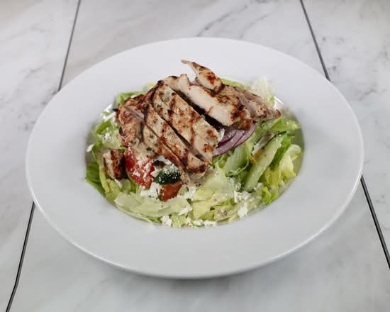 Grilled Chicken Greek Salad