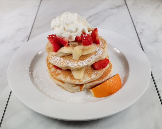 Strawberry Banana Pancakes