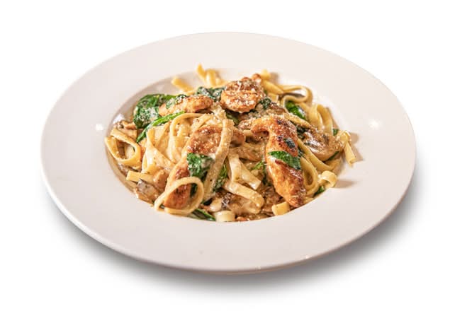 Chicken & Mushroom Fettuccine