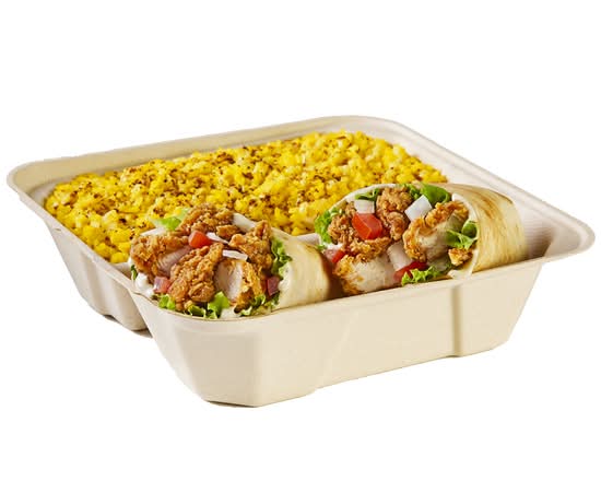 Crispy Chicken Shawarma Wrap Box