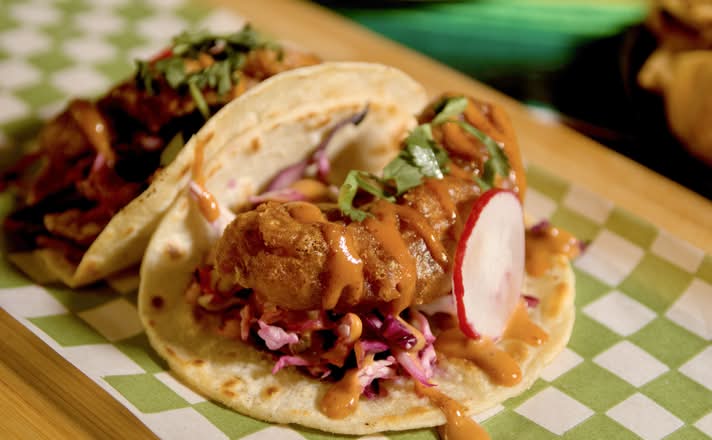 Baja Fish Tacos (2 Tacos)