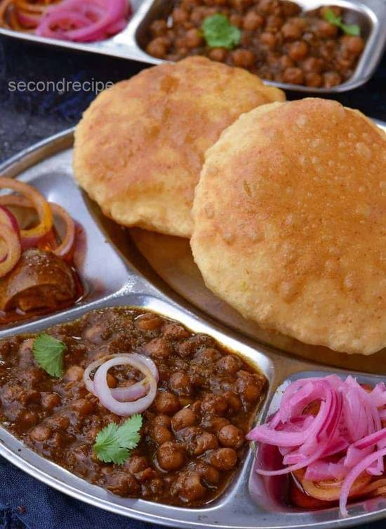 2 PLATES CHANA BHATURA