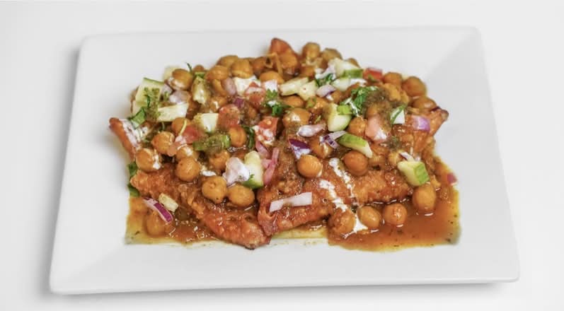 Beef Samosa Chaat