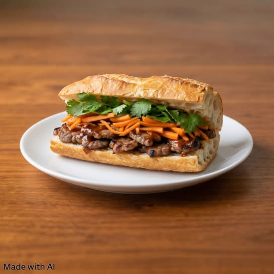 B13. Bánh Mì Bò Nướng (BBQ Beef)