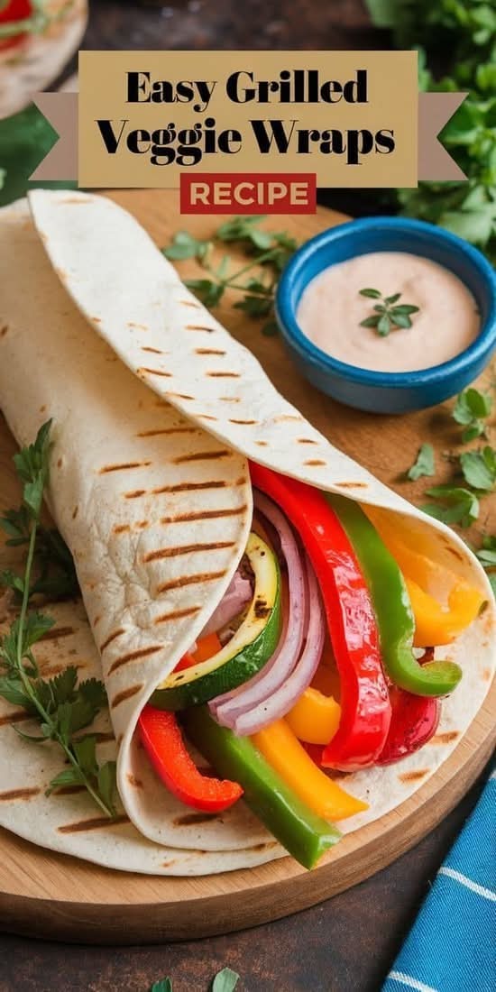 Grilled Veggie Wrap