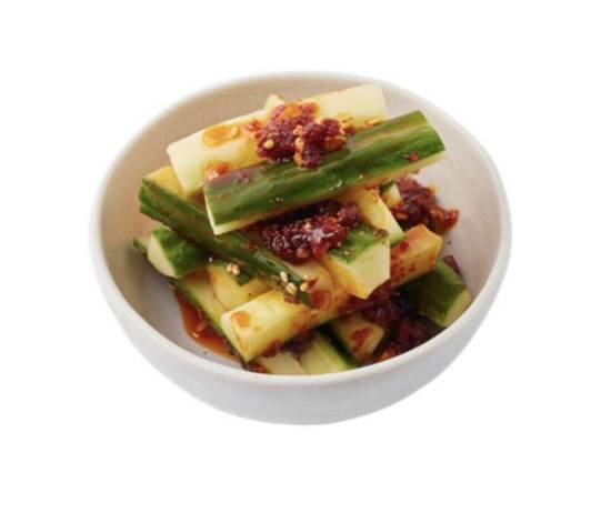 Cucumber salad - Chili Oil