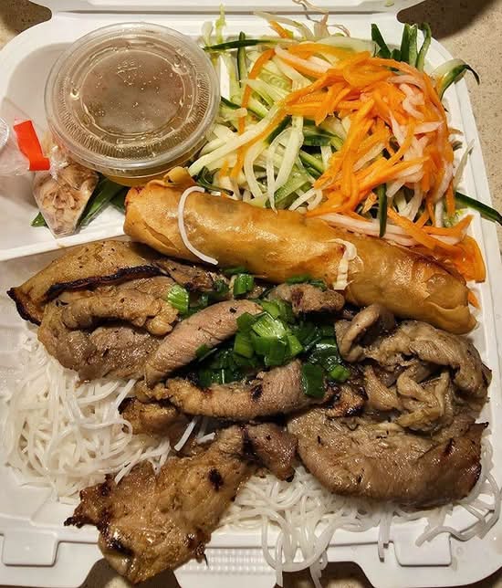 [#57] Bún Chả Giò Thịt Nướng