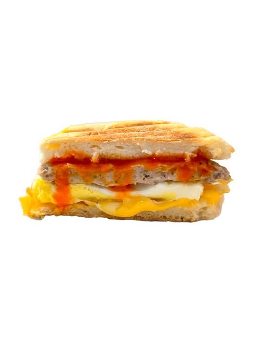Dark Horse Sausage Breakfast Sandwich
