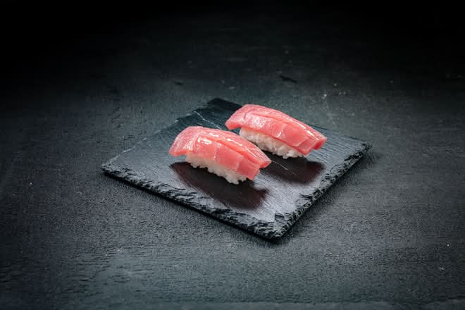 Ahi Tuna Nigiri.
