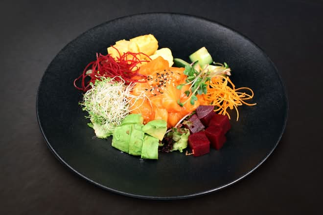 Poke Sashimi.