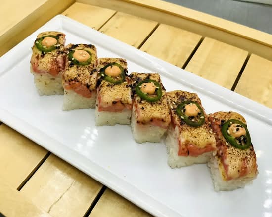 Salmon Oshi (Offer)