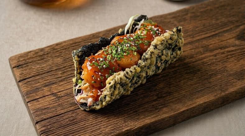 Spicy Tuna Tacos