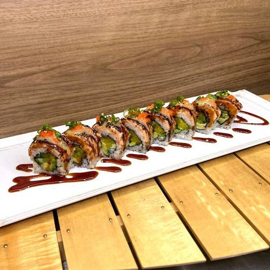 Salmon Aburi Roll