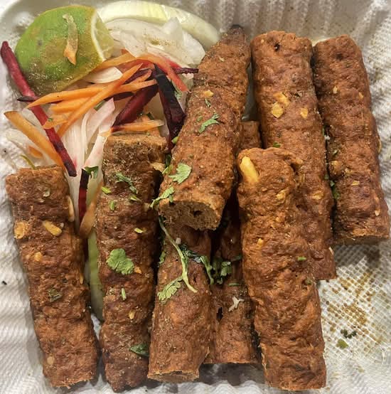 Lamb Seekh Kebab