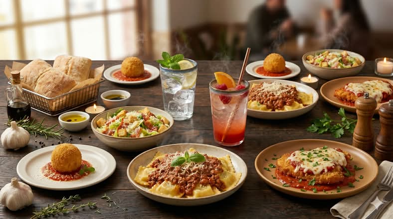 4-Course Pasta + Parmigiana Dinner - House Made