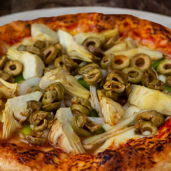 12" Pizza végétarienne / 12" Vegetarian Pizza