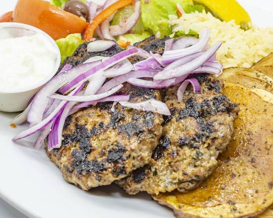 Greek Hamburger Steak (Bifteki)