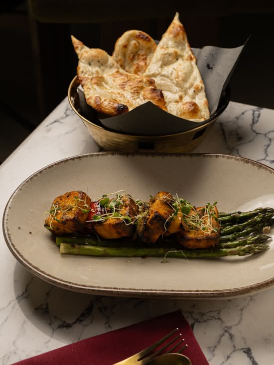 Saffron Paneer Tikka