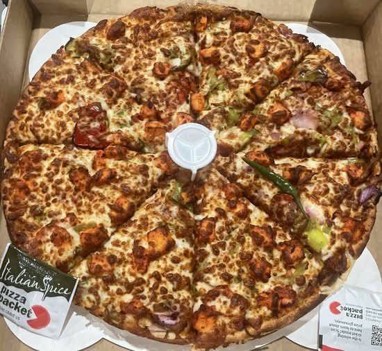 Paneer Lababdar Vegetarian Pizza