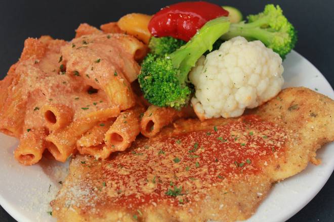 Breaded Chicken Cutlet Dinner
