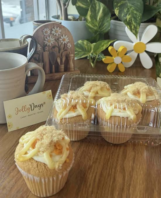 Salted Egg Cupcake