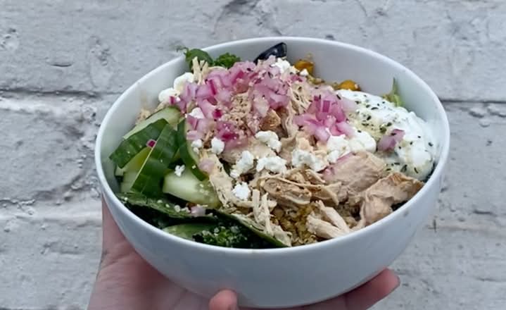 Mediterranean Power Bowl Salad