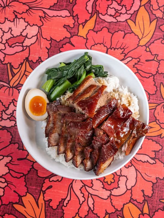 Char Siu Pork on rice