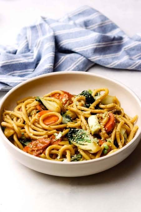 Vegetable Fried Udon