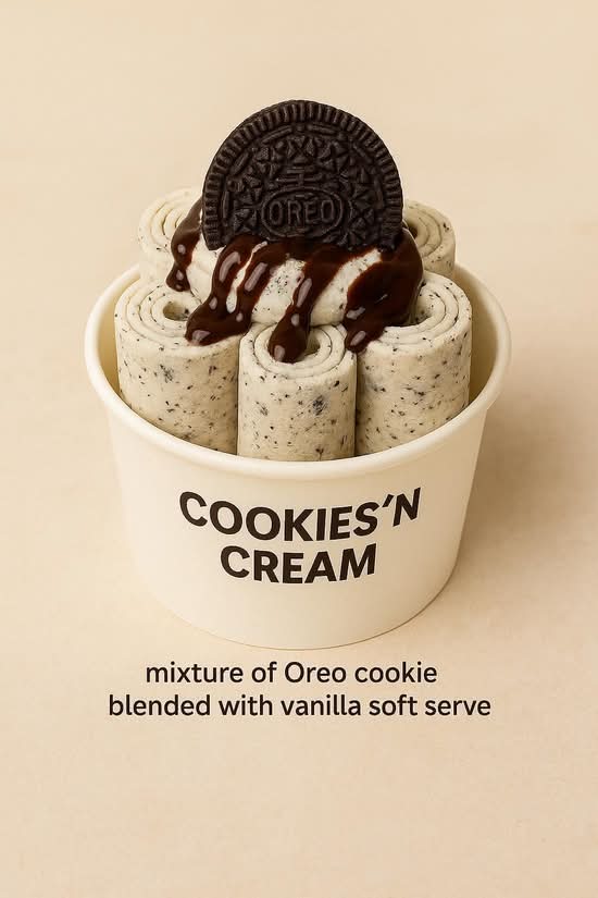 Cookie 'N Cream  Ice Cream