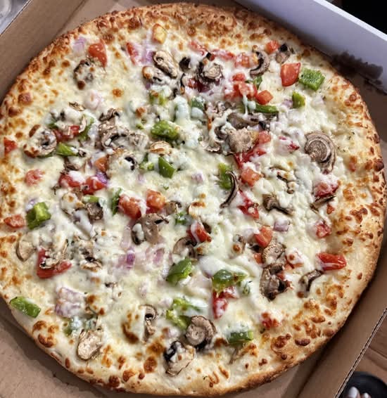 Spicy Vegetarian Pizza