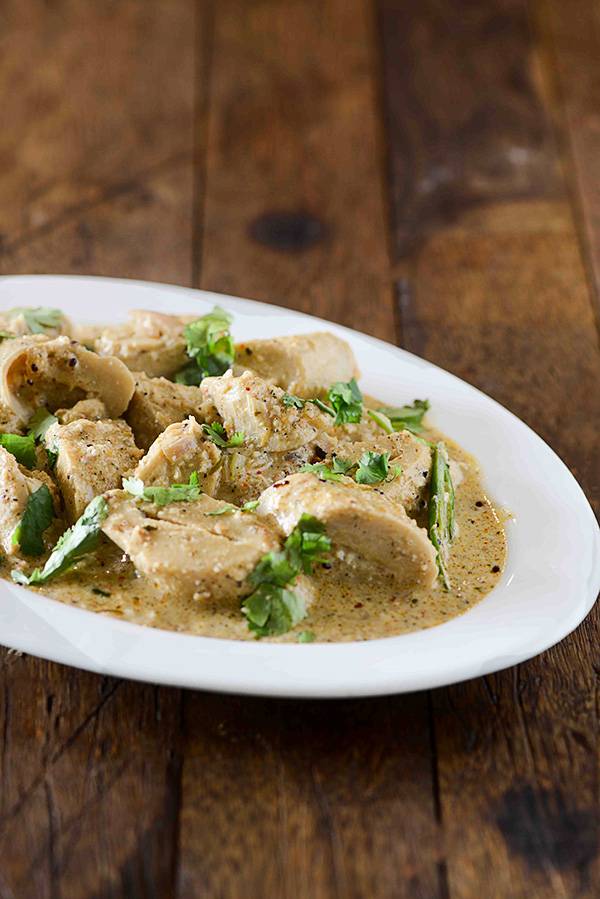 Malai Soya Chaap Gravy