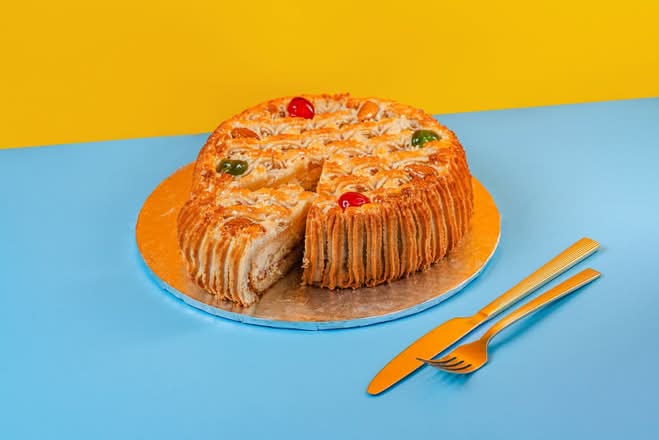 Almond Cake Slice
