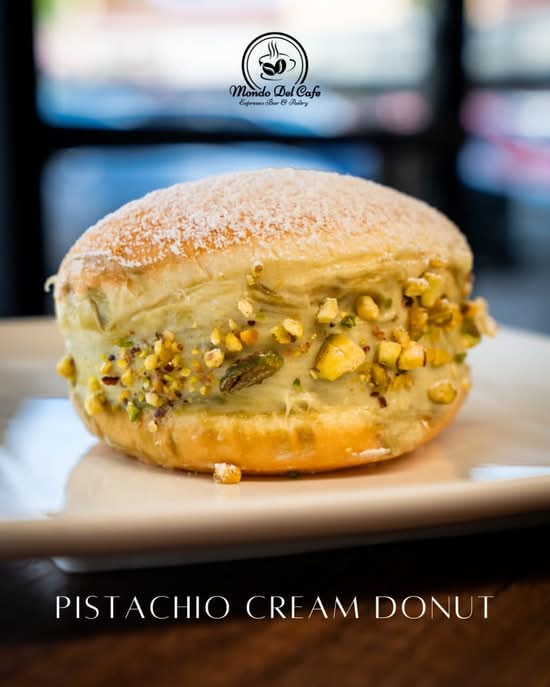 Pistachio Cream Donut