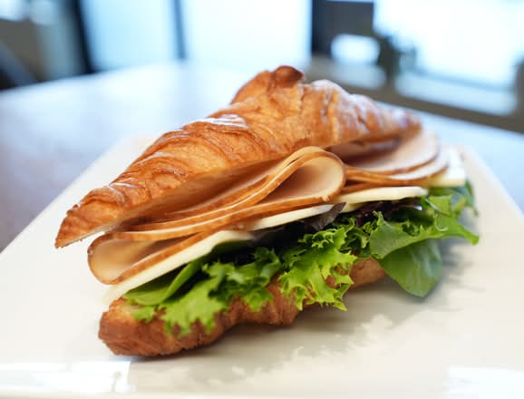 Ham Croissant Sandwich