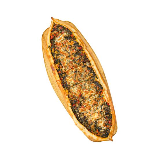 Spinach Pide (Ispanakli Peynirli)