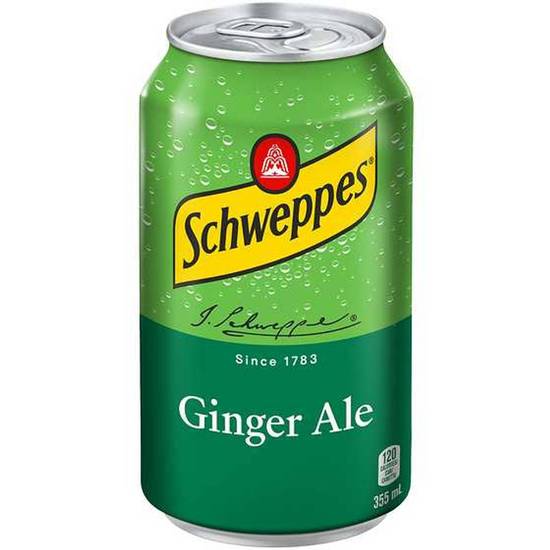 Schweppes Ginger ale Can