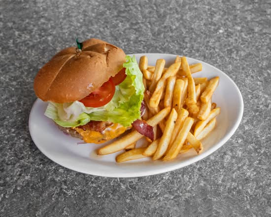 Angus Beef, Bacon & Cheeseburger