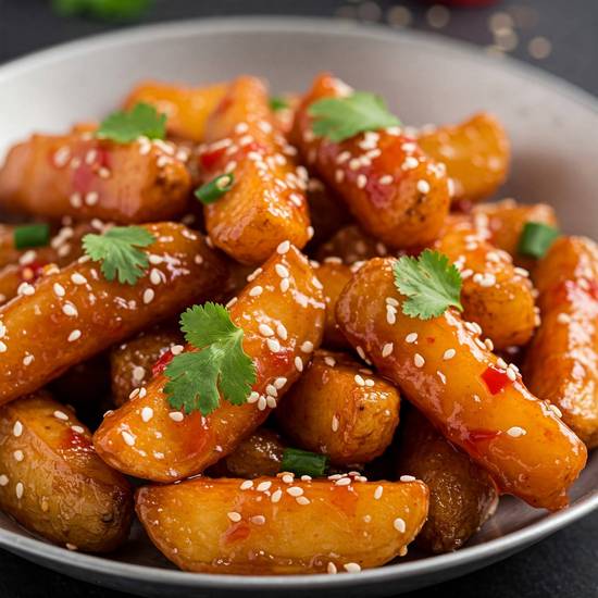 Honey Chilli Potato
