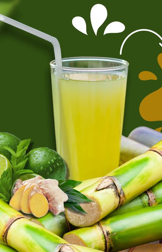 Sugarcane juice (indian style)