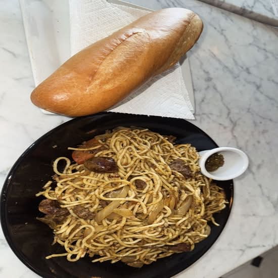 Spaghettis rognon veau