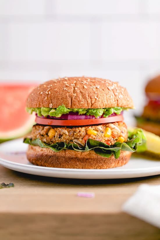 Indian Style Veggie Burger