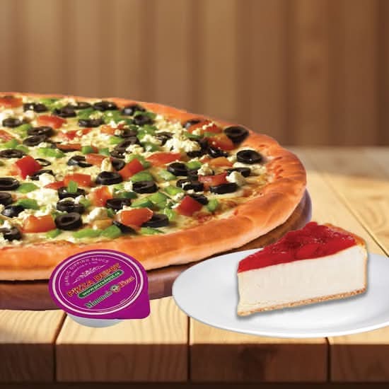 Pizza (Medium) and Cheesecake Special