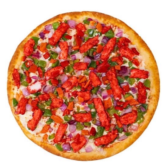 Halal Tandoori Chicken Pizza