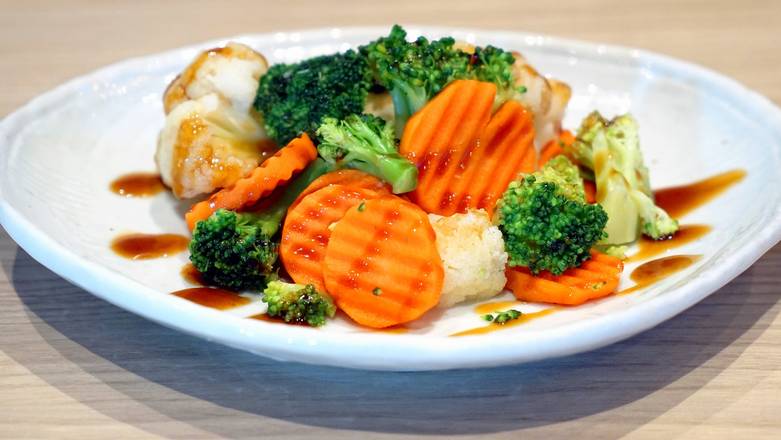 Steam Veggie w/ Teriyaki Sauce