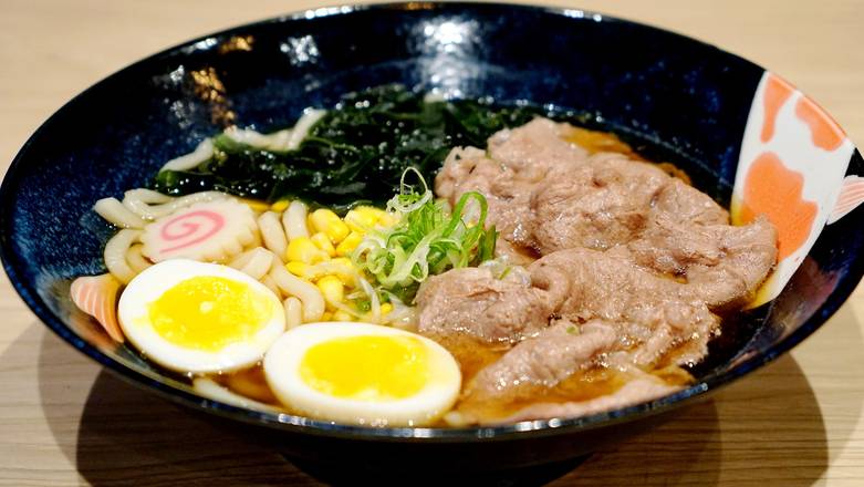 Beef Udon in Soup