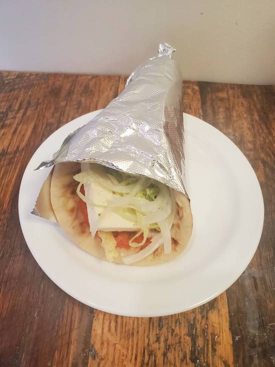 Pita végétarien avec féta / Veggie Pita with Feta