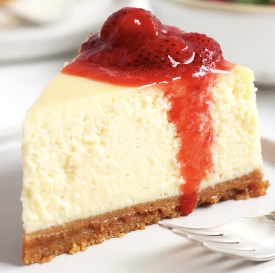 New York Strawberry Cheesecake