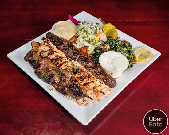 Assiette Brochettes Mix / Mixed Skewers Plate