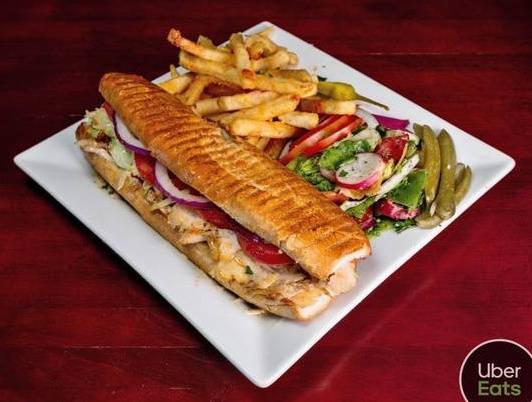 Assiette Panini Shish Taouk /  Shish taouk Panini Plate