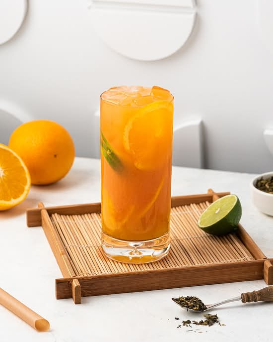 Blood Orange Jasmine Cha
